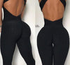 Comfortable Yoga Jumpsuit Backless Tracksuit Full Body Suit