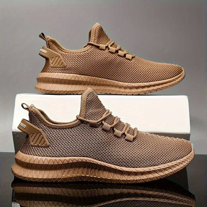Men's - Slip-On Loafers - Breathable Canvas Shoes - Comfortable & Lightweight for Everyday Wear