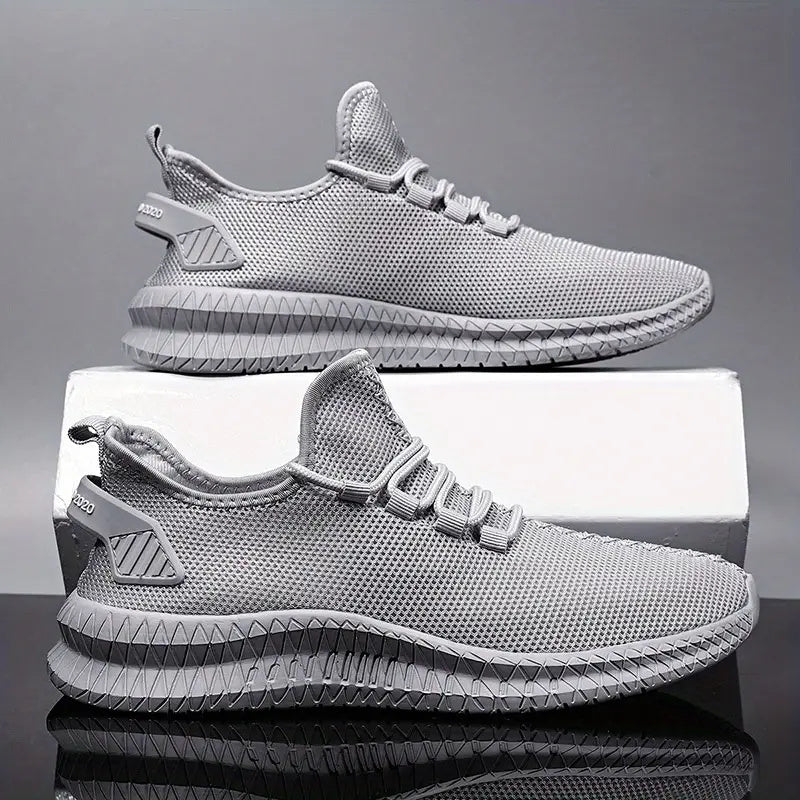 Men's - Slip-On Loafers - Breathable Canvas Shoes - Comfortable & Lightweight for Everyday Wear