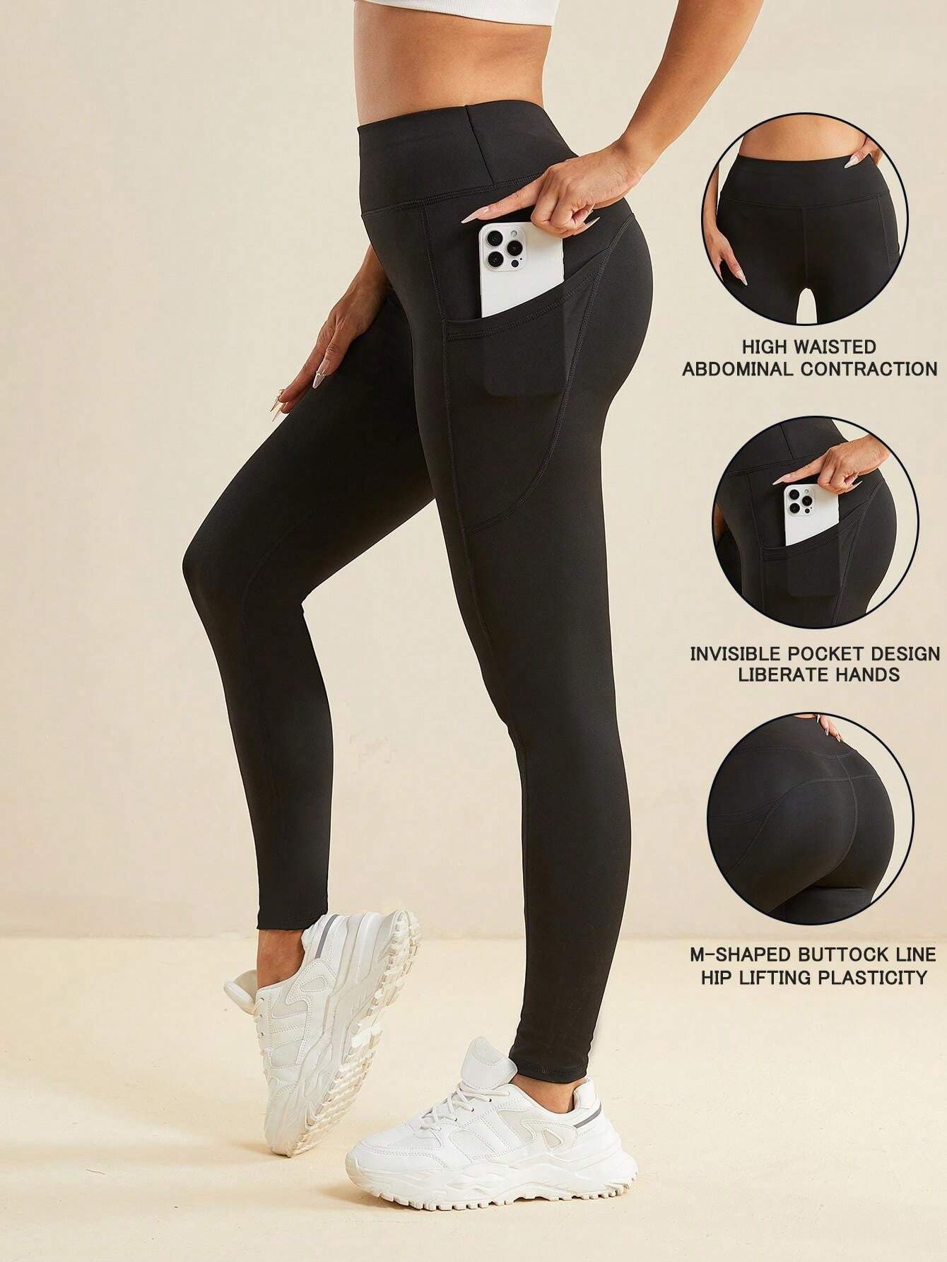 Nala™ high-waist leggings with pockets