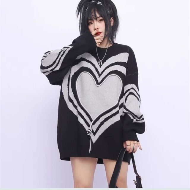 Sweater with a brave heart