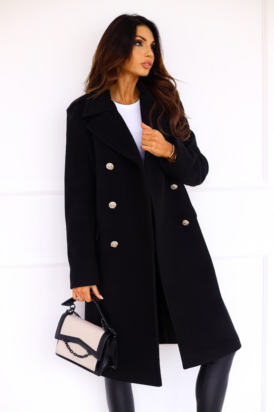 Women's - Trench Coat - Lapel Collar - Classic Style - Stylish Winter Outerwear