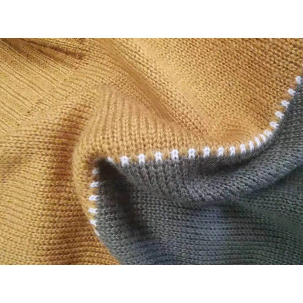 Soft colour block jumper, comfortable jumper