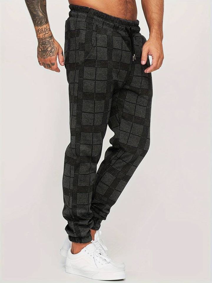 Checkered Sweatpants