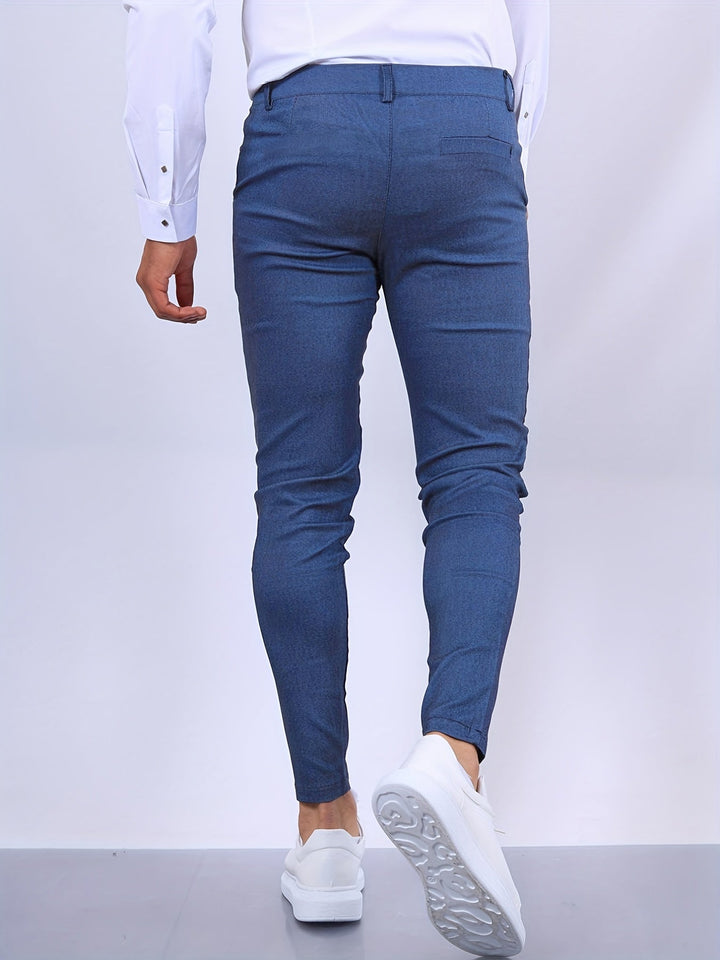 Fitted trousers for men