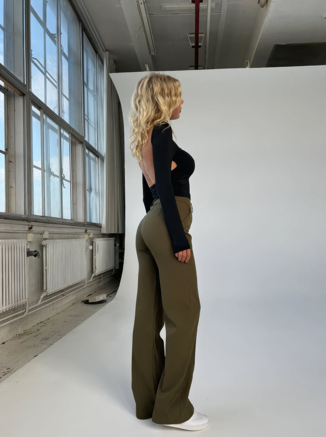 Wide trousers