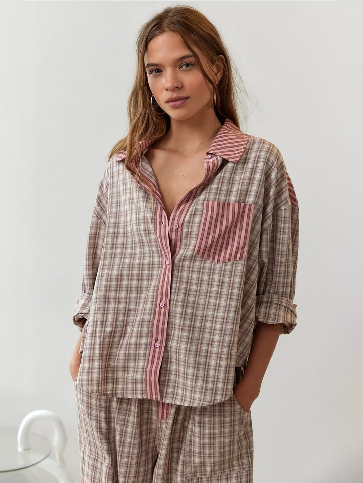 Cosy & loose pyjama set for soothing nights