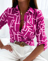 DesignDiva™ | Fashionable printed blouse