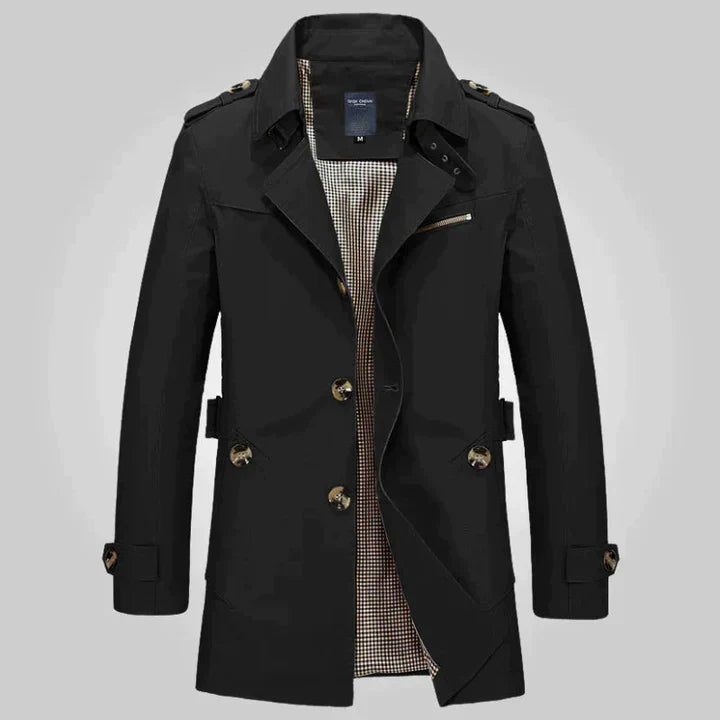 Elegant Trench Coat For Men