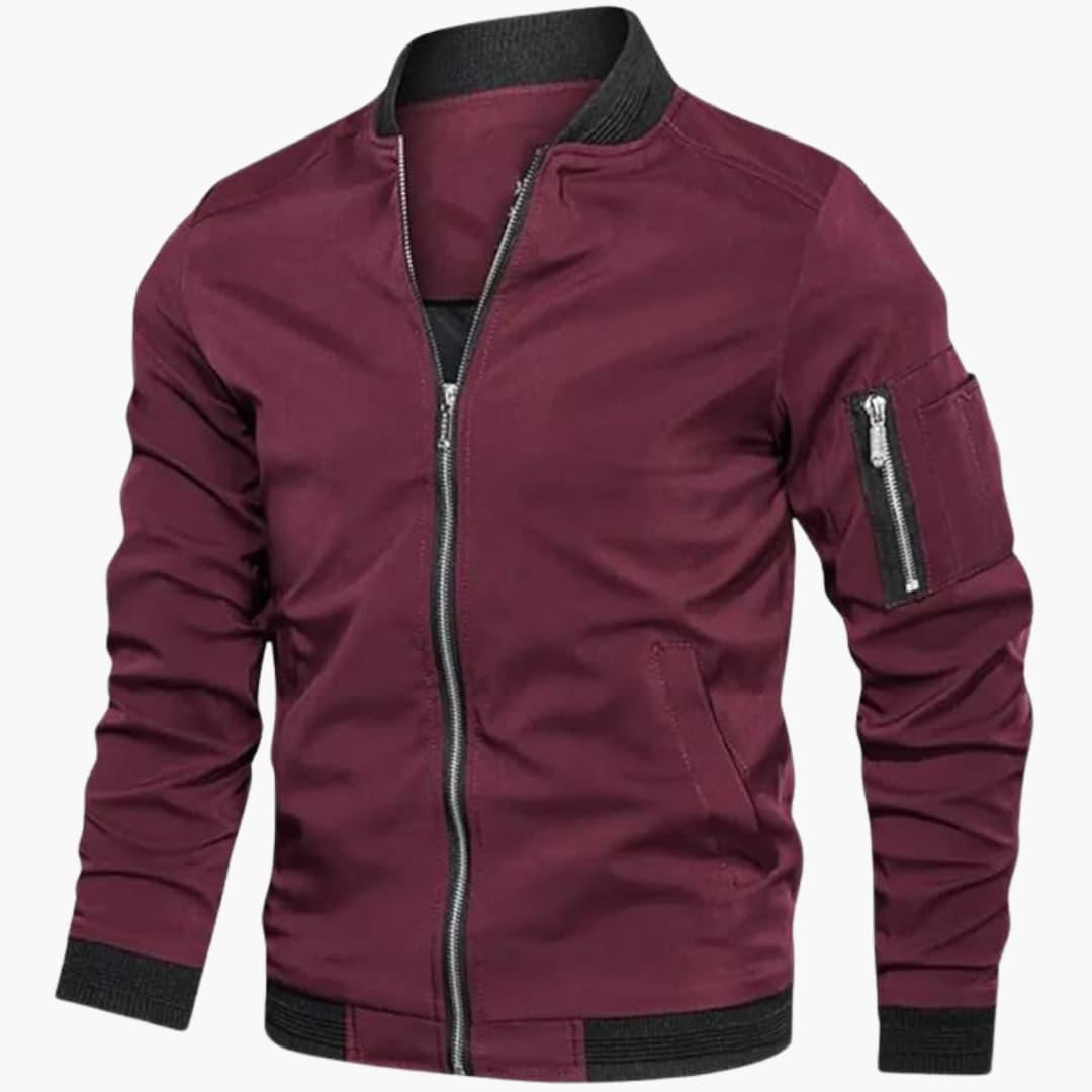 Men's - Bomber Jacket - Durable Fabric - Stylish & Comfortable - Perfect for All Seasons