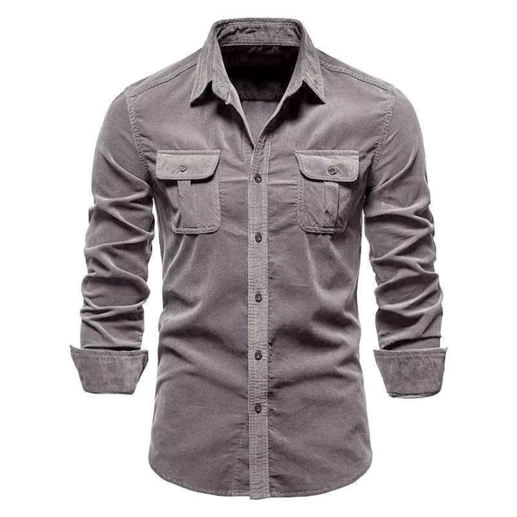 Men's - Classic Corduroy Shirt - Stylish & Comfortable - Timeless Wardrobe Essential