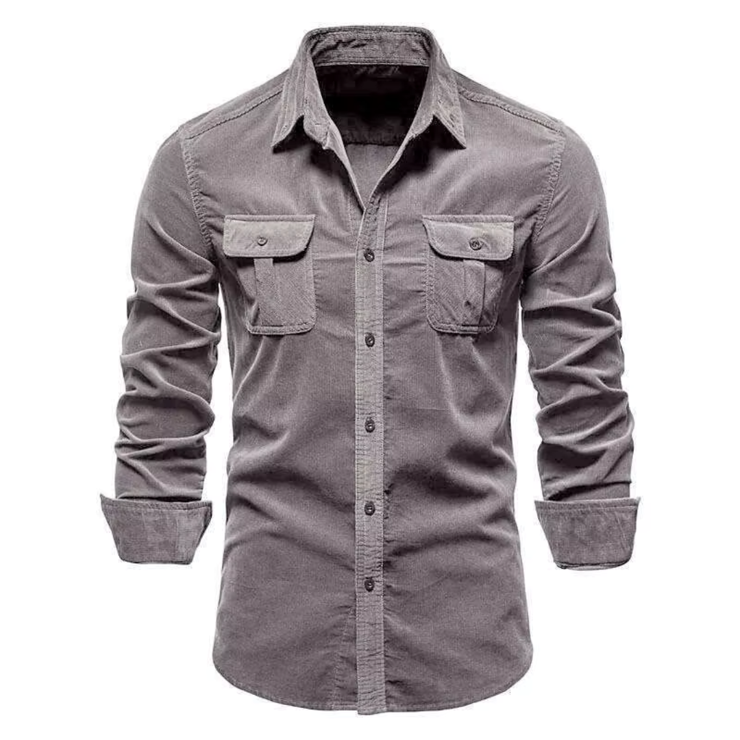 Men's - Classic Corduroy Shirt - Stylish & Comfortable - Timeless Wardrobe Essential