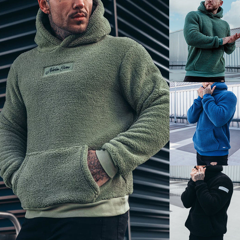 Men - Hoodie - Plush Fabric - Cosy Cold Fit