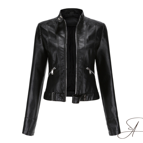 Elegant leather jacket