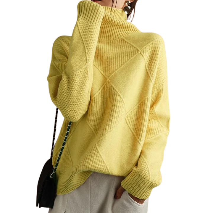 Jumper-with-warming-collar