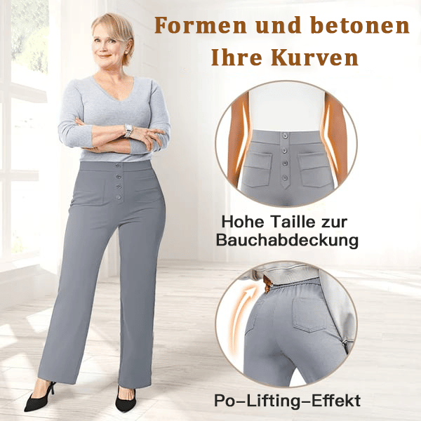 ComfyPlus™ - The casual stretch trousers with a high waist