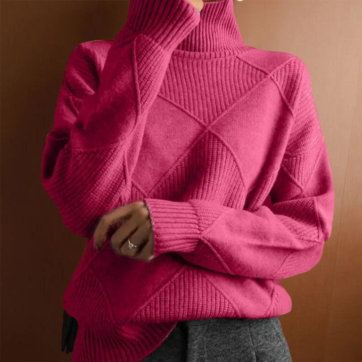 Jumper-with-warming-collar