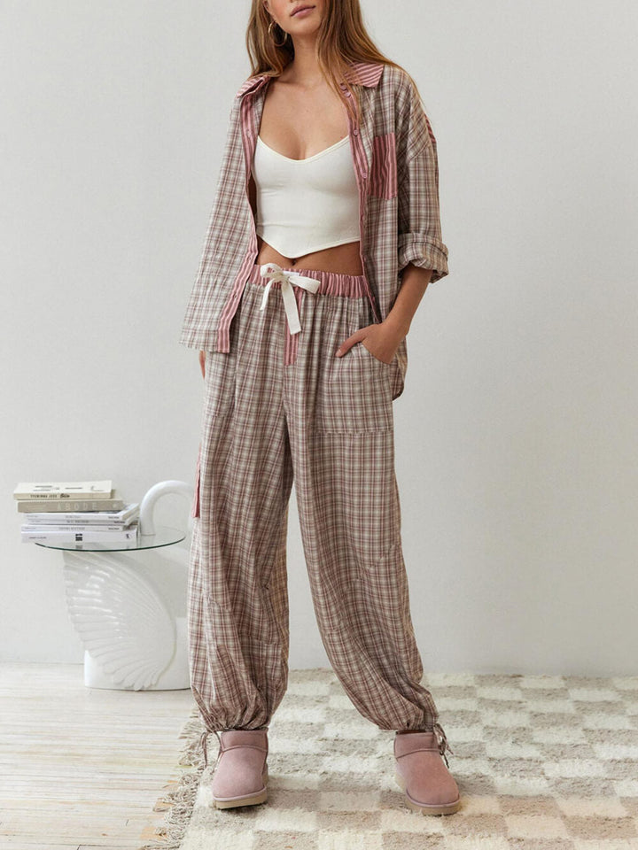 Loose Pyjama Set For Ladies