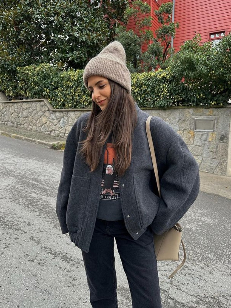 Anabel™ | Faux fur fleece autumn jacket