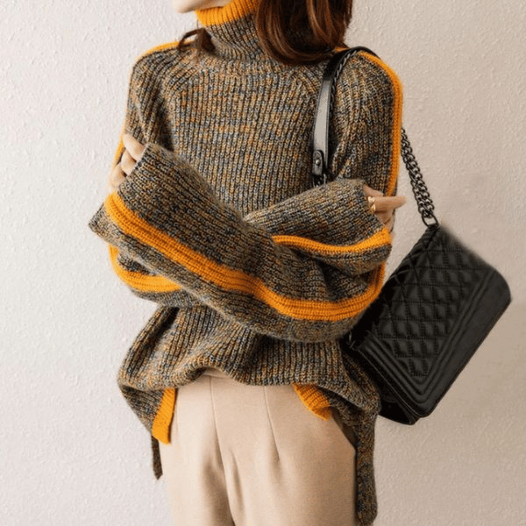 Ravelyn - Knitted turtleneck jumper