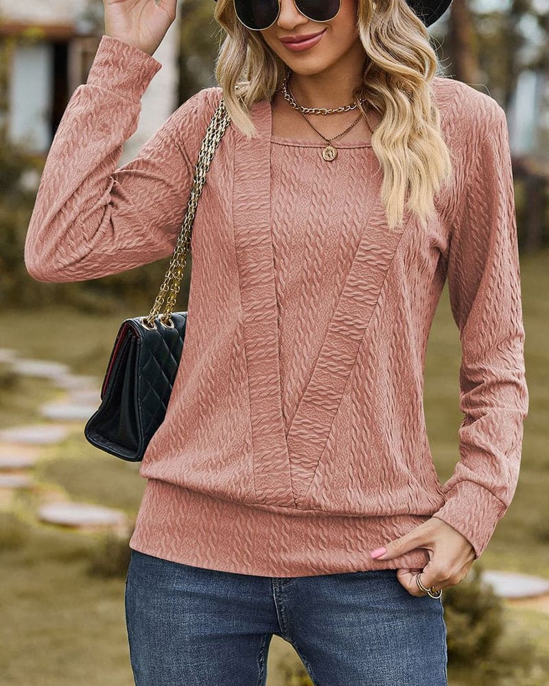 Long sleeve blouse