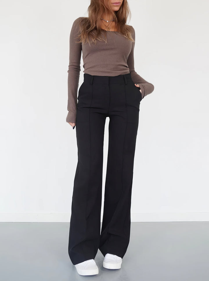 Elegant, Comfortable Pants With Wide Legs