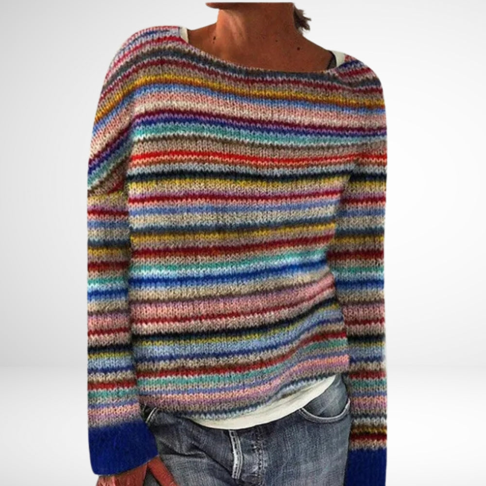 Women's - Icelandic Sweater - Cosy Wool Blend - Classic Nordic Style - Ultimate Warmth & Comfort