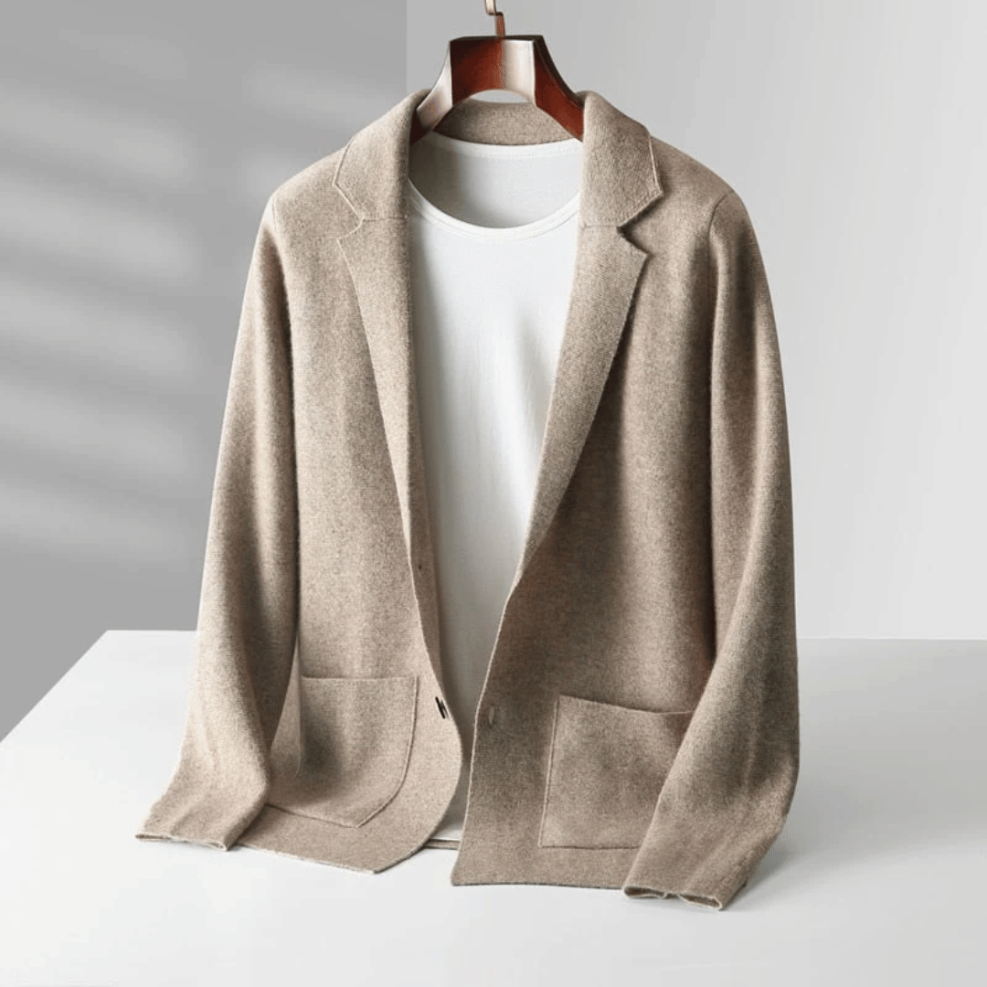 Comfortable merino wool cardigan