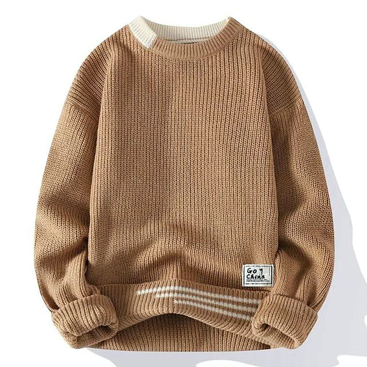 Men - Knitted Jumper - Soft and Cosy Material - Stylish Knitwear for Everyday Comfort