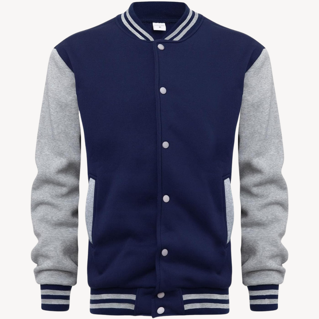 Men's - Baseball Jacket - Stylish & Comfortable - Perfect for Casual Wear & Sports