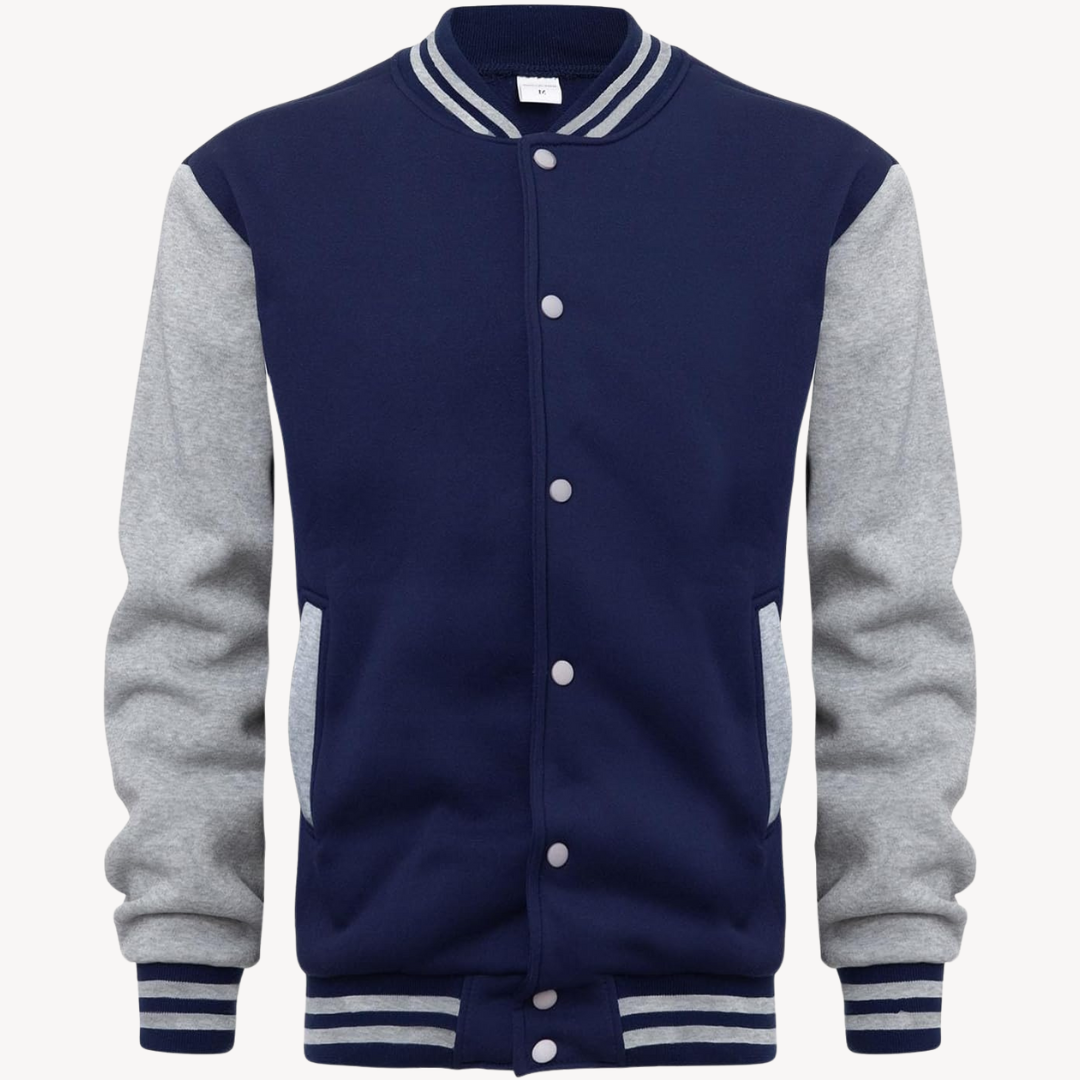 Men's - Baseball Jacket - Stylish & Comfortable - Perfect for Casual Wear & Sports