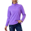 Comfortable jacket with a short zip, ideal for activities, fleece