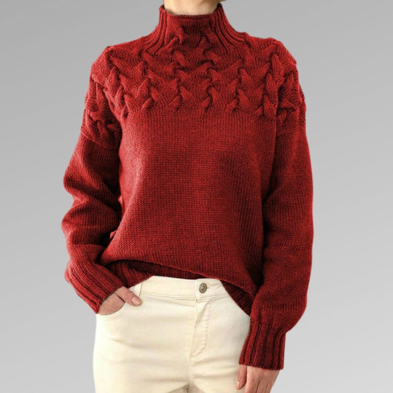 Anya™ Elegant and warm turtleneck jumper