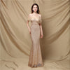 Elegant Banquet Classic Mermaid Velvet Evening Dress