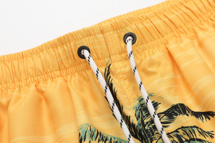 Coconut pattern beach shorts for men and women