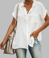 Women's - Lightweight Minimalist Shirt - Breathable Fabric - Perfect for Everyday Wear