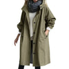 Stylish windbreaker trench coat