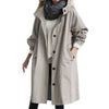 Stylish windbreaker trench coat