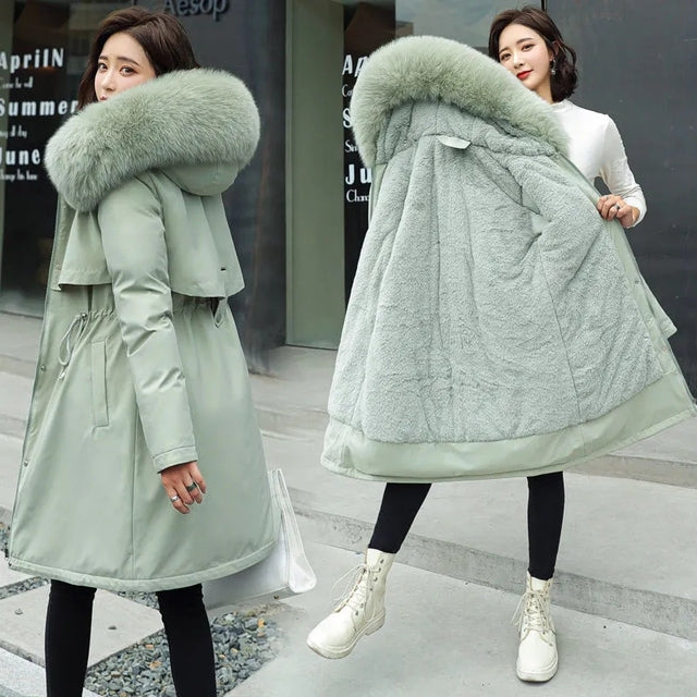 Hasely™ Warm, padded down jacket