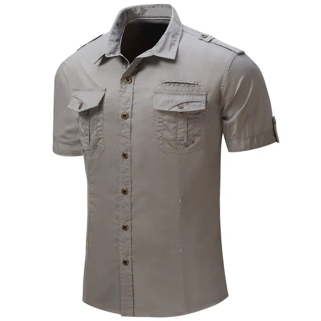 Casual cargo shirt