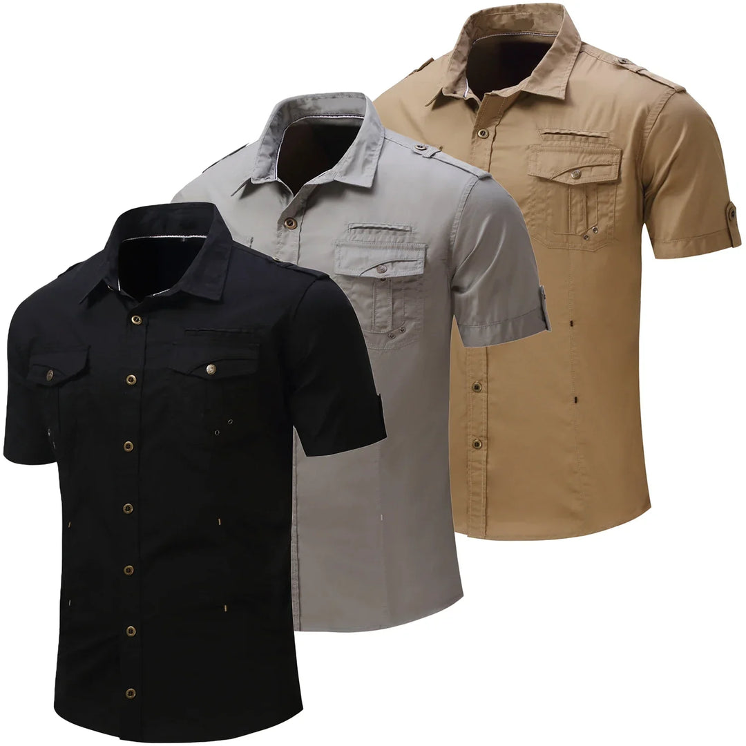 Casual cargo shirt