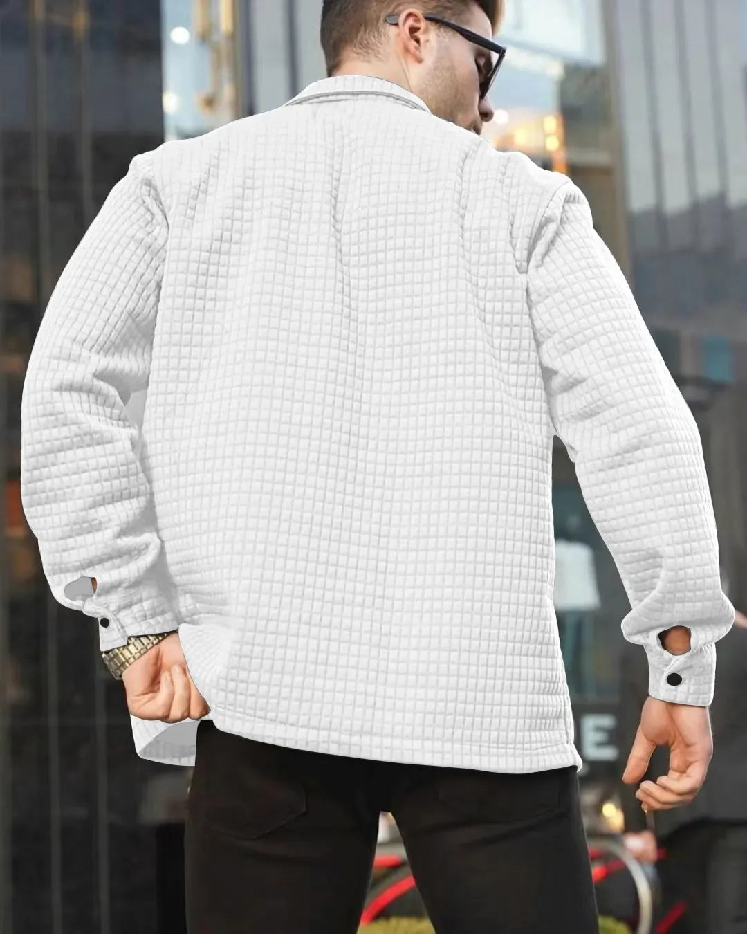 Casual men's cardigan