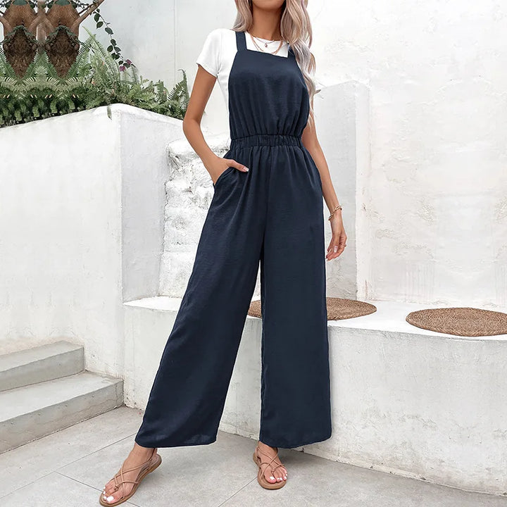 Caroline jumpsuit with wide legs