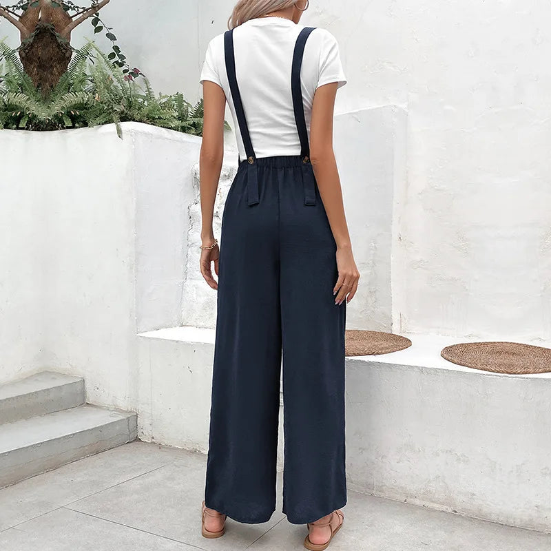 Caroline jumpsuit with wide legs