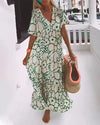 Casual floral summer dress