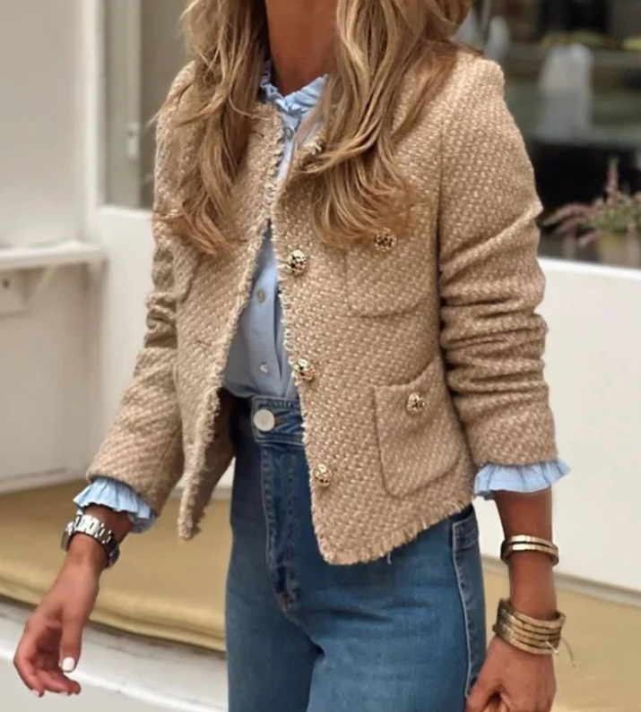 Glamorous and elegant sequin jacket