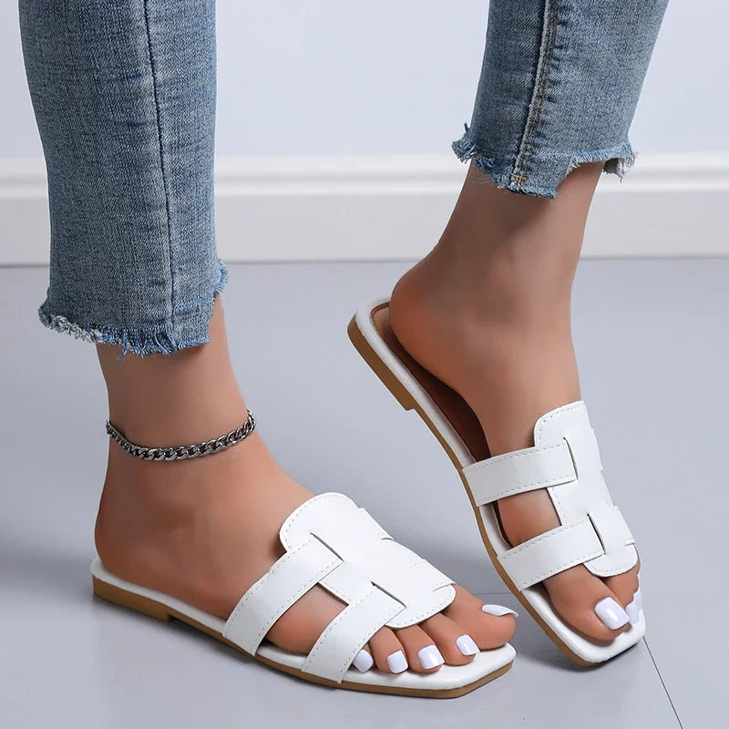 Modern Roman flat sandals