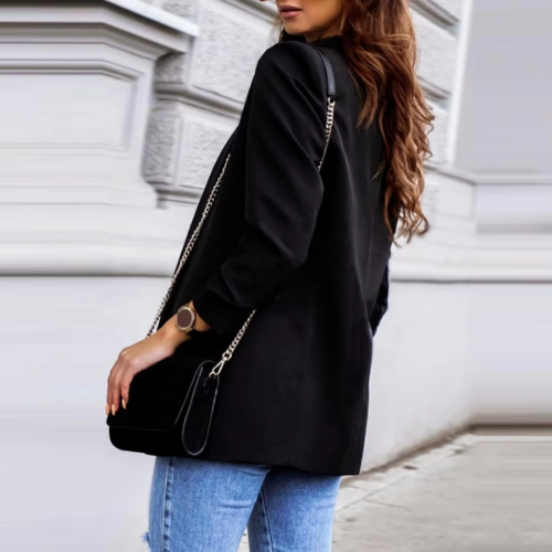 Chic long-sleeved ladies' blazer