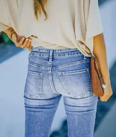 Stretchy ladies' jeans