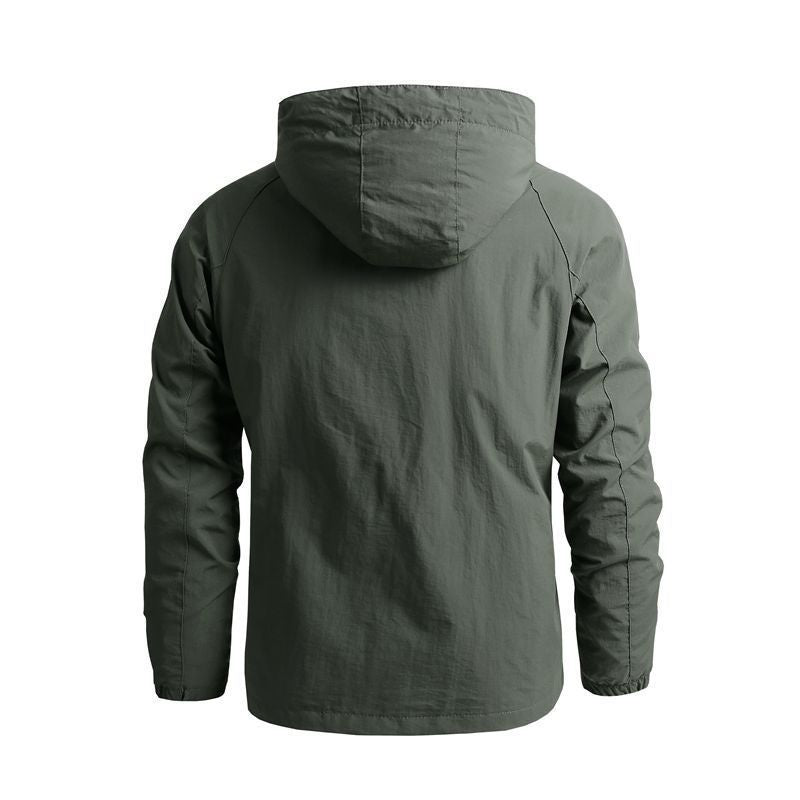 Waterproof Hooded Windbreaker Jacket